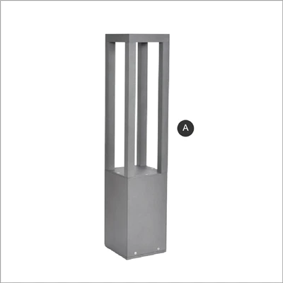 Lampa Lawn Uiscedhíonach Villa Clós Páirce Féar Tírdhreacha Lasmuigh Solas Bolard Gréine Soilse Gairdín Faoi stiúir Soilse Lawn